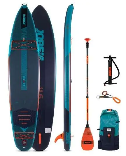 Photo from the official notice: Jobe Duna 11.6 and Jobe Yarra Teal 10.6 Inflatable Paddle Board Package — drowning risk