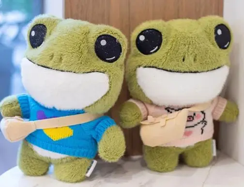 Photo from the official notice: Kawaii Big Eyes Frog Plush Toy sold via AliExpress — choking & strangulation risk