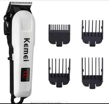 Photo from the official notice: Kemei KM-809A Hair Clippers — electric shock risk
