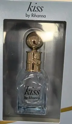 Photo from the official notice: Kiss, RiRi and Rogue By Rihanna Fragrances sold by Savers Health and Beauty — chemical risk