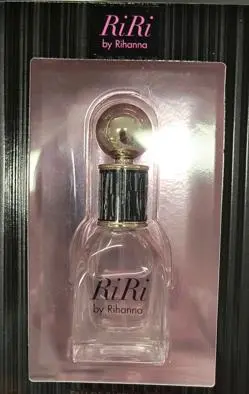 Photo from the official notice: Kiss, RiRi and Rogue By Rihanna Fragrances sold by Savers Health and Beauty — chemical risk