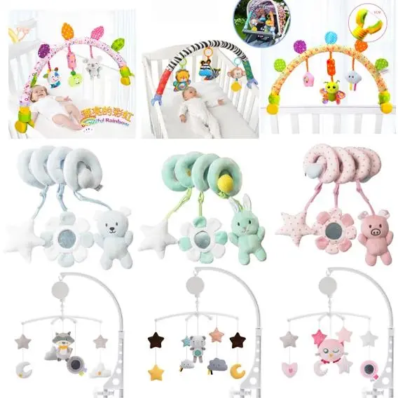 Photo from the official notice: Konig Kids Wind-Up Baby Crib Mobile 64605C sold via AliExpress — strangulation risk