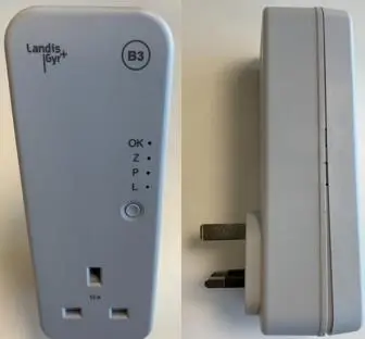 Photo from the official notice: Landis + Gyr B2 and B3 Smart Meter Bridge — electric shock risk