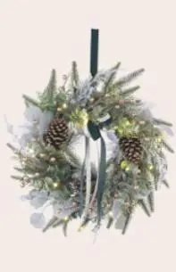 Photo from the official notice: Laura Ashley Christmas Garland and Wreath sold by Next — microbiological risk