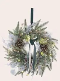 Photo from the official notice: Laura Ashley Christmas Garland and Wreath sold by Next — microbiological risk