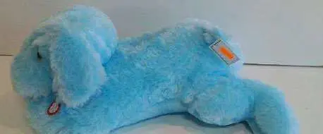 Photo from the official notice: LED Nightlight Cute Creative Dog Soft Toy — choking risk