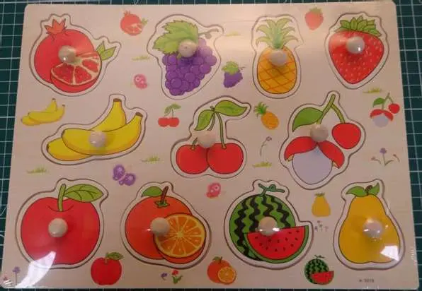 Photo from the official notice: LHKJ Wooden Puzzle Fruit Toy Game — choking risk