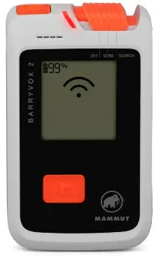 Photo from the official notice: Mammut Barryvox 2 and Barryvox S2 Avalanche Transceivers — entrapment risk