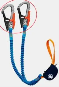 Photo from the official notice: Mammut Skywalker Pro and Skywalker Pro Turn Via Ferrata Sets — falls risk