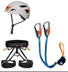 Photo from the official notice: Mammut Skywalker Pro and Skywalker Pro Turn Via Ferrata Sets — falls risk