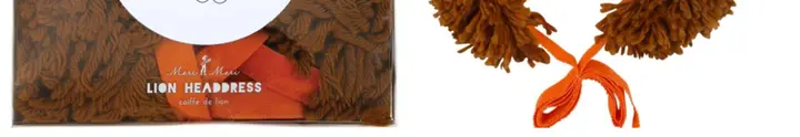 Photo from the official notice: Meri Meri Lion Headdress — burns risk