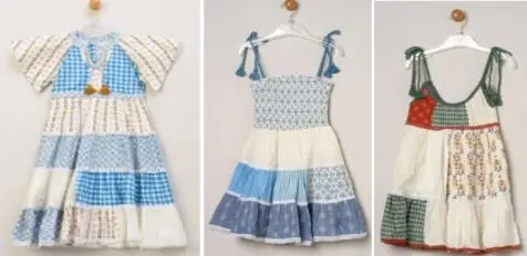 Photo from the official notice: Miss Summer Dresses and Outfit Sets sold by Next and Matalan (2507-0080 and 2507-0076) — choking & strangulation risk