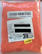 Photo from the official notice: Multi-Colour Ultra-Fine Quartz Sand sold via Shein — health risk