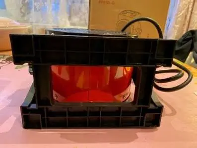 Photo from the official notice: Nbjoyee Electric Space Heater — electric shock risk