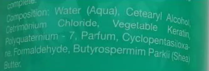 Photo from the official notice: Nov'Max Anti Volume Keratin Hair Treatment — chemical risk