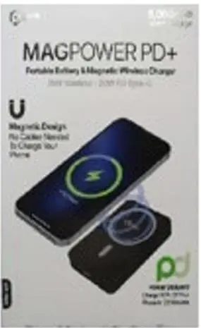 Photo from the official notice: POM Power Banks sold by TK Maxx — fire risk