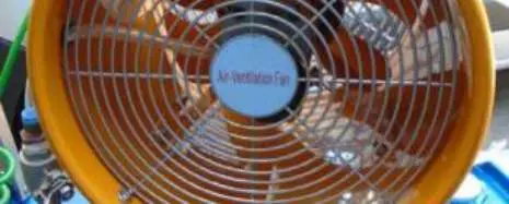 Photo from the official notice: Powerstar Electricals BTF Series Explosion Proof Axial Flow Fan — fire risk