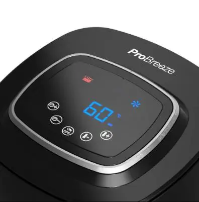 Photo from the official notice: Pro Breeze 2L Air Fryer 1000W with Digital Display sold via Amazon and Probreeze.com — fire risk