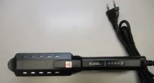 Photo from the official notice: Professional Hair Straightener — electric shock risk (2012-0157)