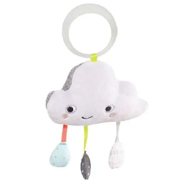 Photo from the official notice: Raindrop Toy Component supplied with Skip Hop Silver Lining Cloud Activity Gym — choking risk