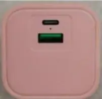Photo from the official notice: SARINA Fast Charge Dual Wall Charger sold by TK Maxx — fire & electric shock risk