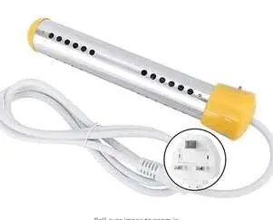 Photo from the official notice: Sorand Water Heater 2000W — electric shock risk