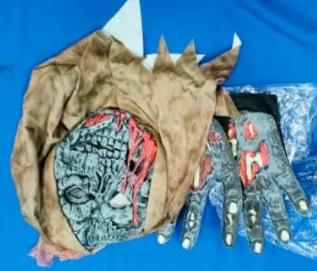 Photo from the official notice: Spooktacular Creations Brown Zombie Costume — falls risk