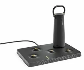 Photo from the official notice: Steelcase flex Mobile Power, Model A1705 — fire risk