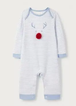 Photo from the official notice: The White Company Jingle Christmas Range Pyjamas, Sleepsuits and Hooded Towel — choking risk