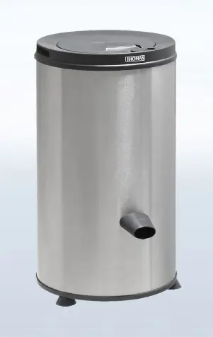 Photo from the official notice: Thomas CENTRI 2800 Spin Dryer — injuries risk
