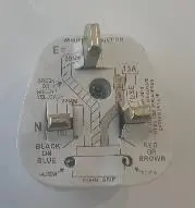 Photo from the official notice: Trade Fittings Direct 13amp & 3amp 3 Pin Plugs — fire & electric shock risk