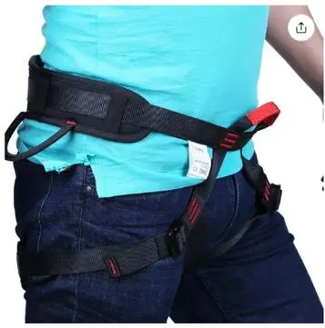 Photo from the official notice: Tupa Black Climbing Harnesses sold via Wish (2310-0195/2310-0198/2310-0193) — falls risk