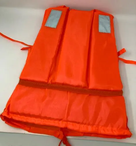 Photo from the official notice: Unbranded Orange Life Jacket sold via Wish — drowning risk