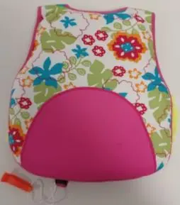 Photo from the official notice: Unbranded Pink Floral Swim Vest sold via Wish — drowning risk