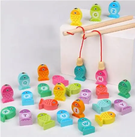 Photo from the official notice: Wooden Magnetic Fishing Toy sold via AliExpress — choking risk