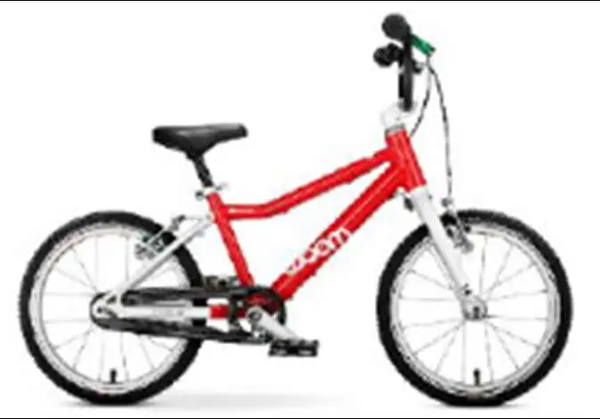 Photo from the official notice: woom Children's Bicycles and Balance Bikes — falls risk
