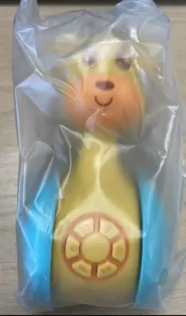 Photo from the official notice: Yuan Le Bao Giraffe Toy sold via eBay — choking risk