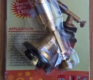 Photo from the official notice: Yunhetu YT-818 Blowtorch ‘Flame Gun’ — burns risk