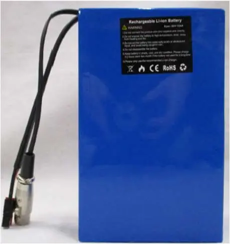 Photo from the official notice: YZ130 E-Bike Battery and Charger sold via eBay — fire & electric shock risk