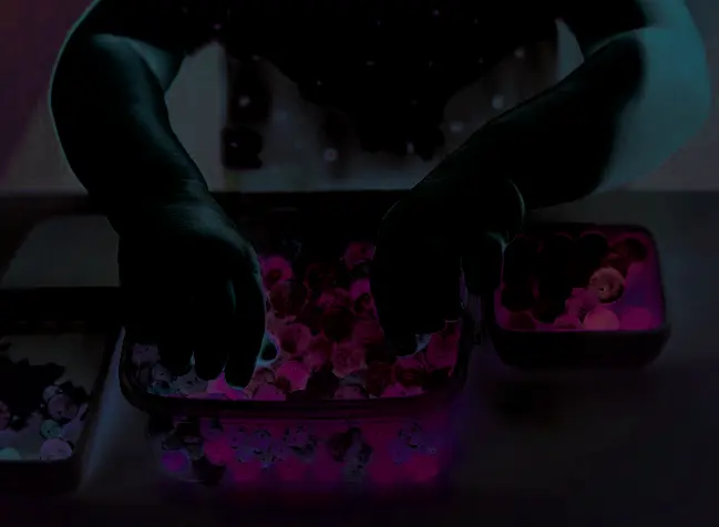 Photo from the official notice: Water Beads — choking & suffocation risk