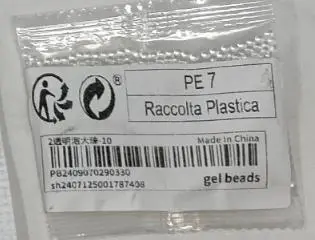 Photo from the official notice: 110,000 Pcs Clear Water Beads sold via Shein — suffocation risk