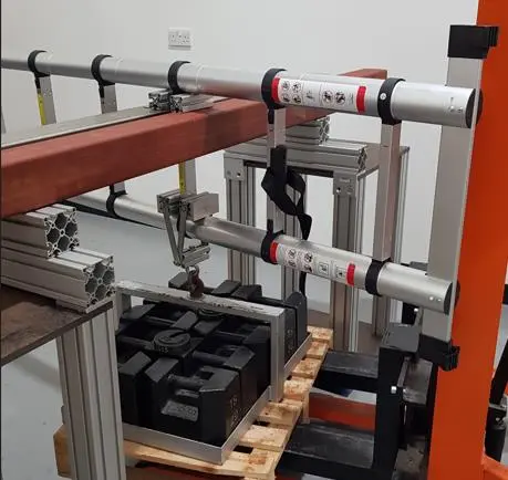 Photo from the official notice: 2.5M + 2.5M Telescopic Multi-Position Ladder — falls risk