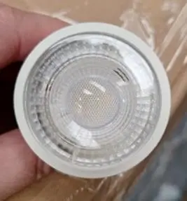 Photo from the official notice: 4 Lamp White Spotlight — electric shock risk