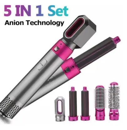 Photo from the official notice: 5-in-1 Multifunctional Hot Air Brush sold via Wish — electric shock risk