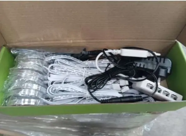 Photo from the official notice: AIBOO Wall Lights (LED) sold via Amazon — fire risk