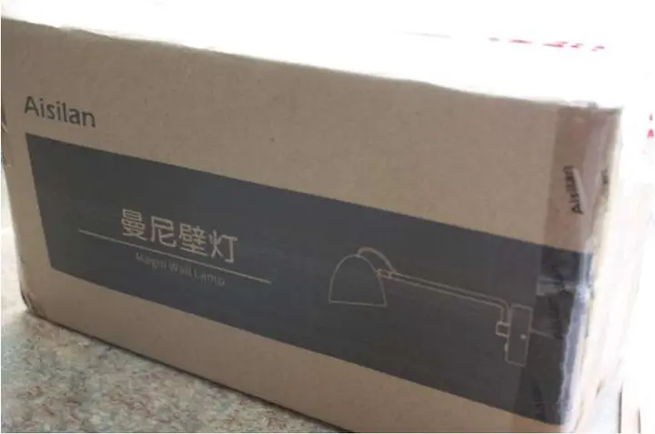 Photo from the official notice: Aisilan Magni Wall Lamp — electric shock risk
