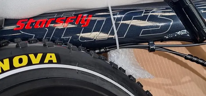 Photo from the official notice: Allegro M7 Sport Starsfly E-Bike — fire risk