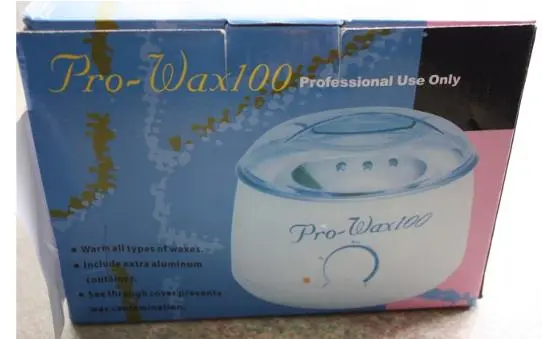 Photo from the official notice: Amazing Tour Wax Warmer Pro Wax 100 — electric shock risk