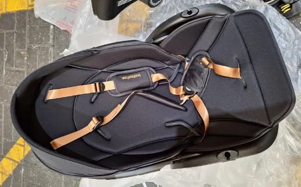 Photo from the official notice: Baobaohao Black Baby Stroller V9-C — choking risk