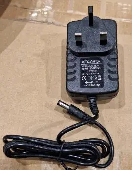 Photo from the official notice: Baoshishan Electric Rotating Display Stand sold via Amazon — electric shock risk